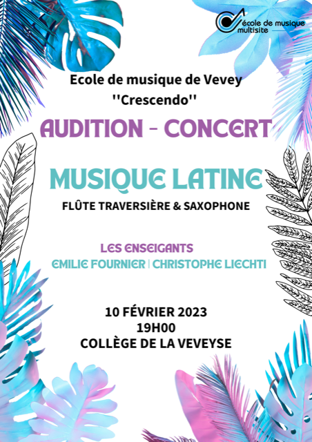 Audition concert Crescendo 2023