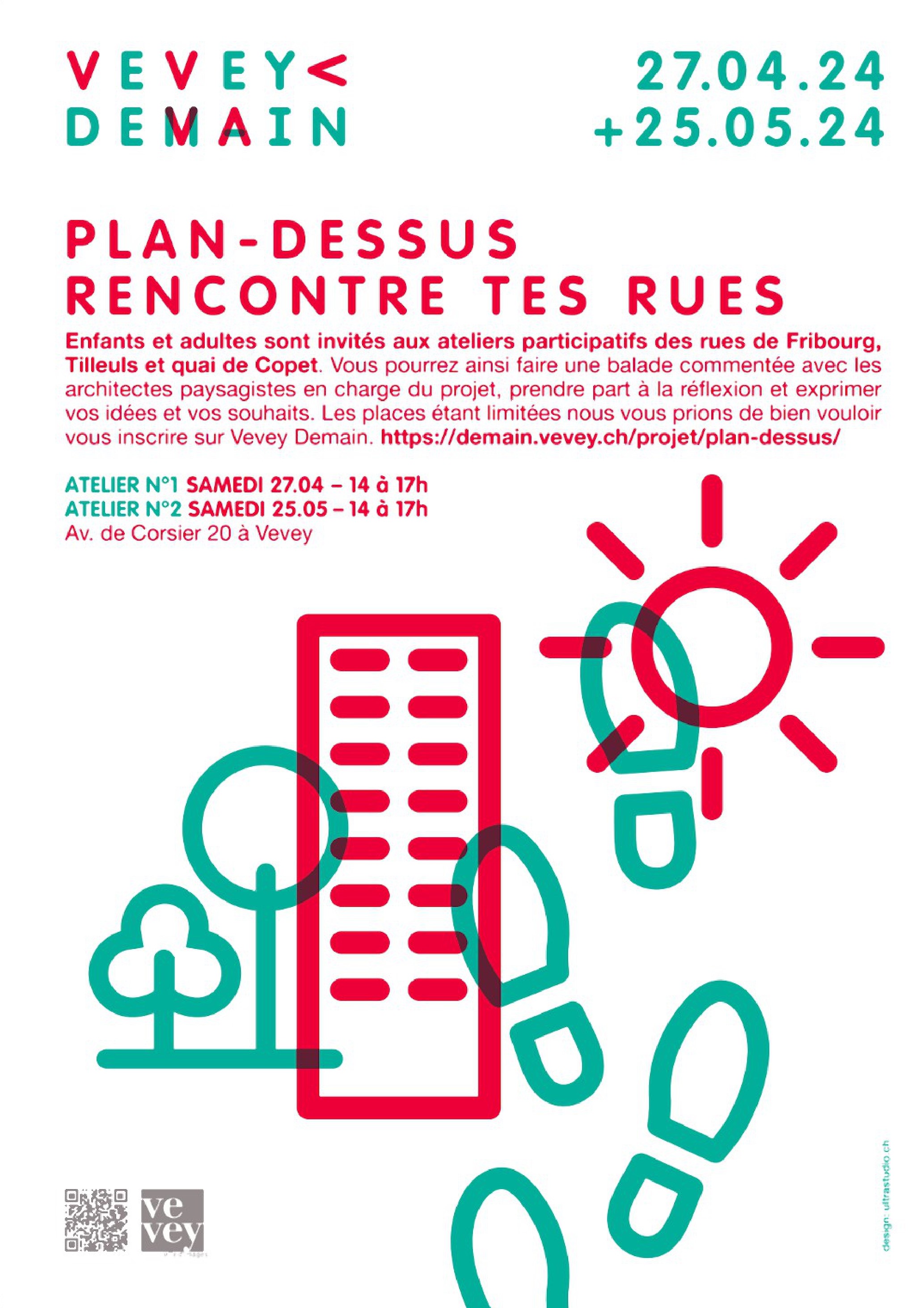 Flyer plan-dessus