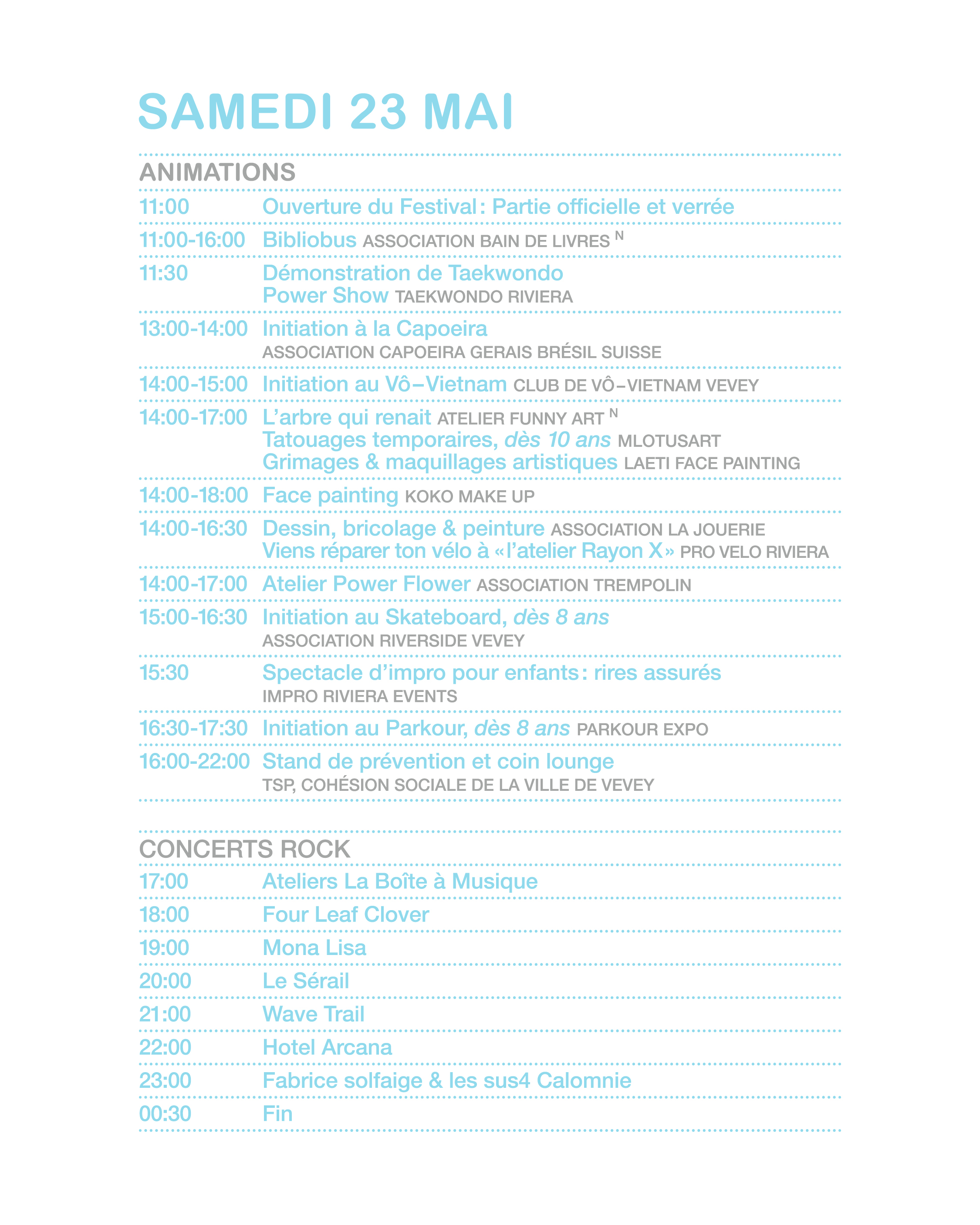 programme