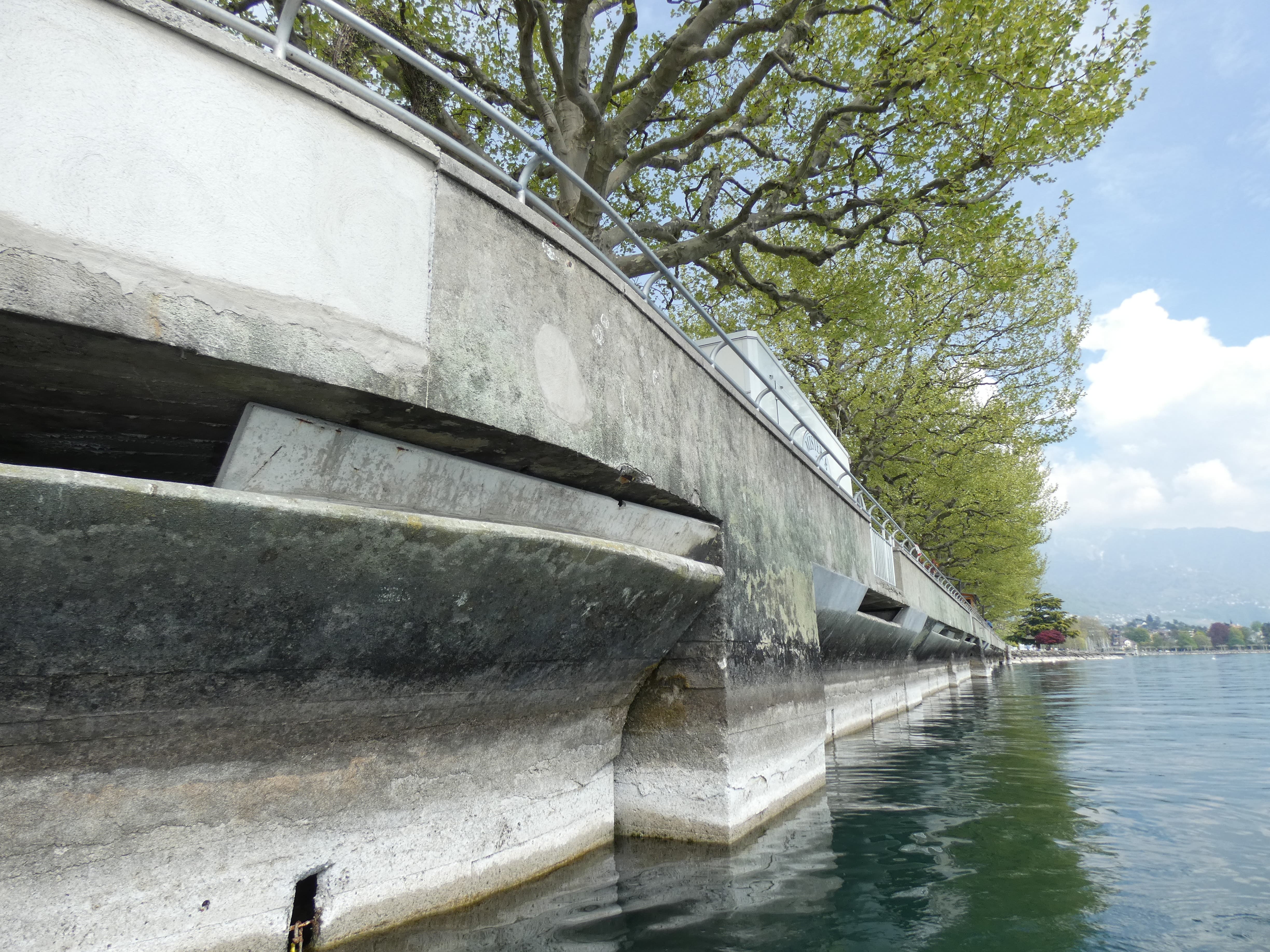 Travaux entretien quai Perdonnet