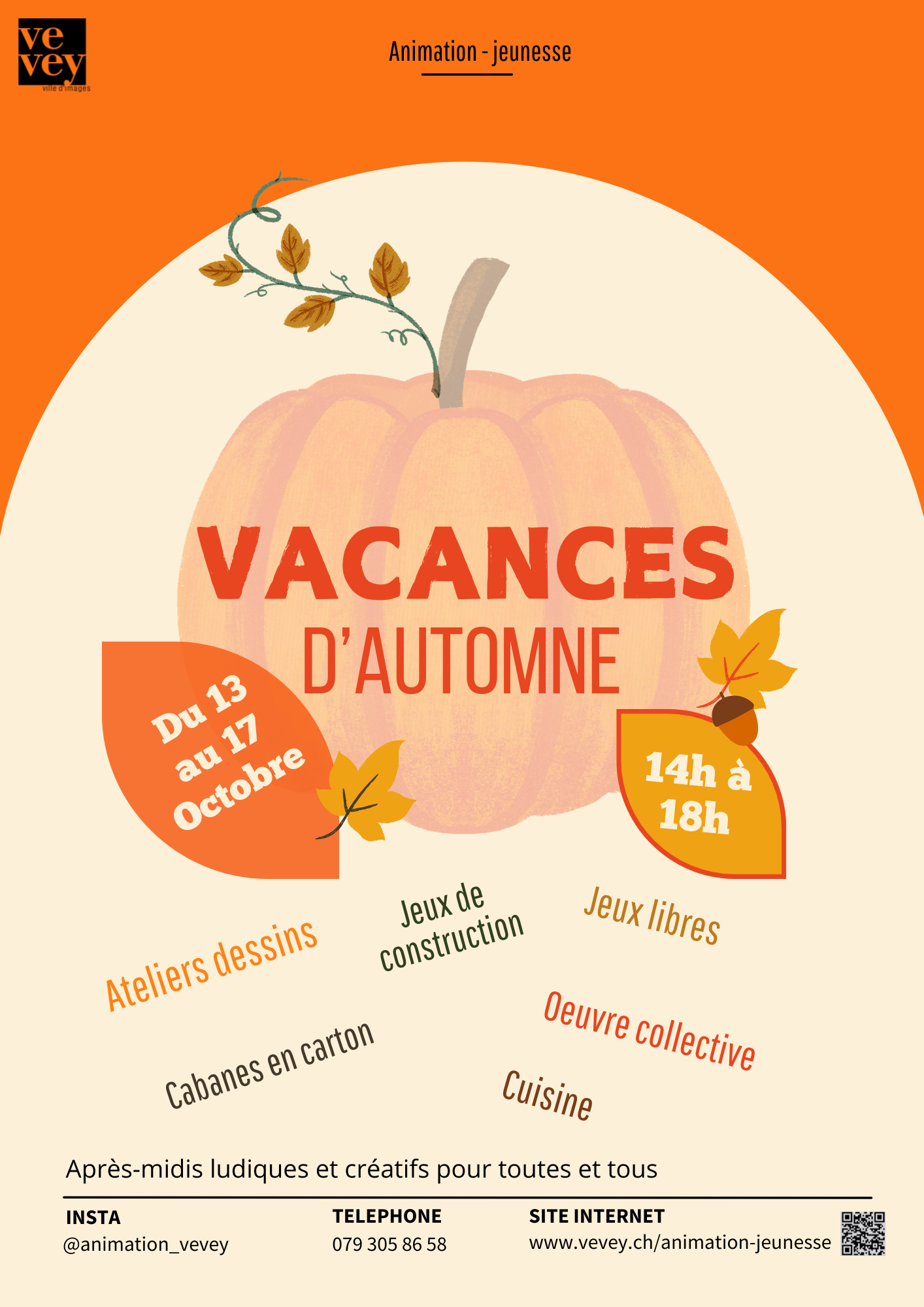 Vacances d'octobre 2025
