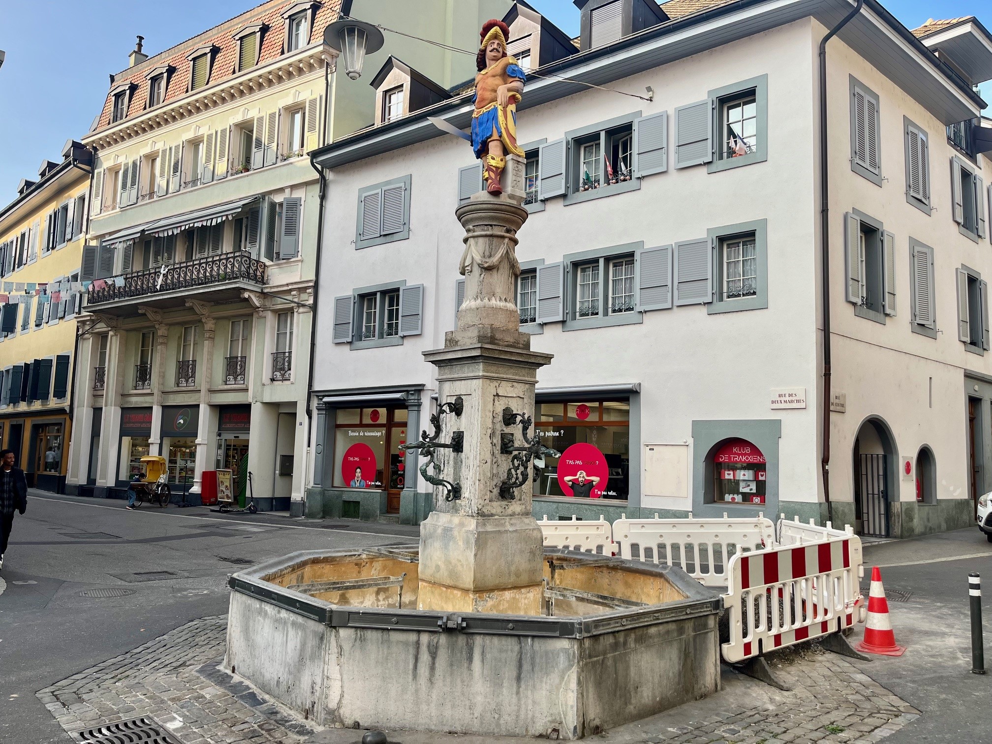 Fontaine du Guerrier Vevey