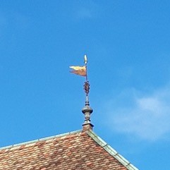 Image d'un piquet sur un toit