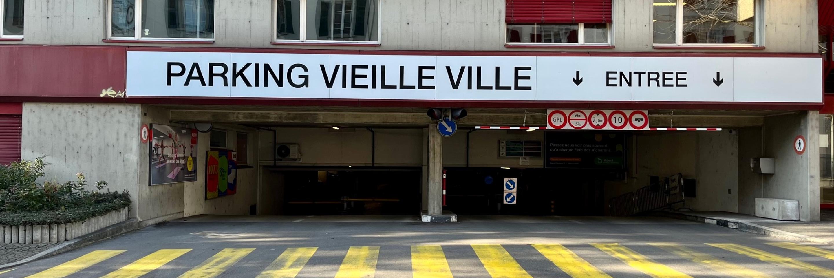 Parking Vieille-Ville Vevey