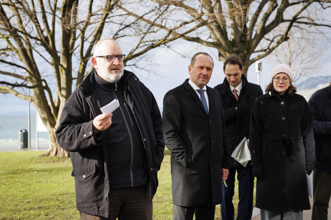 Inauguration Esplanade de la Paix - Vevey