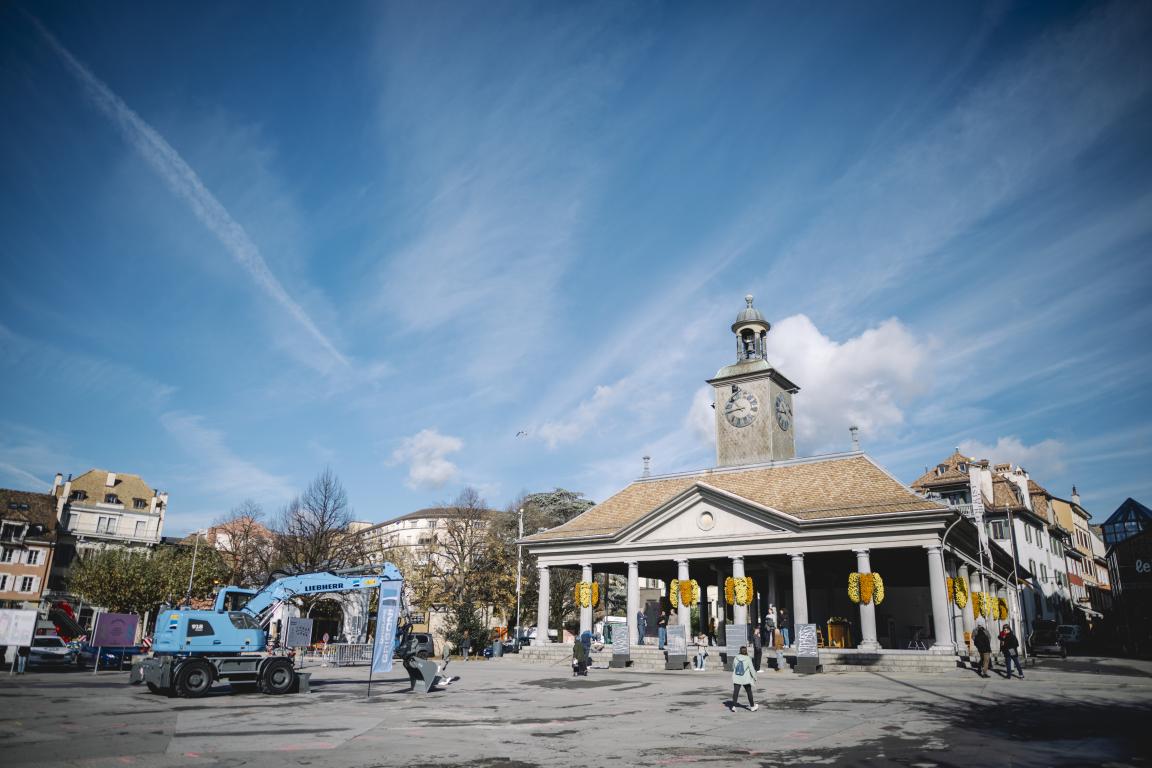Lancement du chantier sous la Grenette