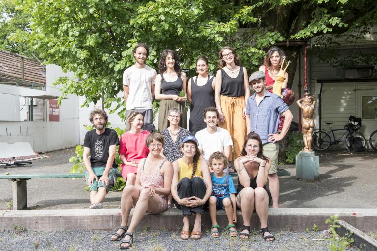 l'équipe de La Cour de l'Avenir, presque au complet