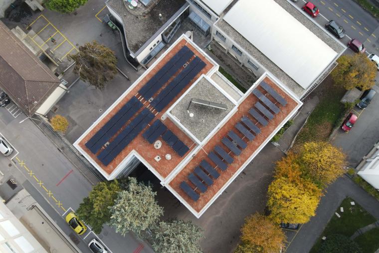 Vevey toiture panneaux photovoltaïque