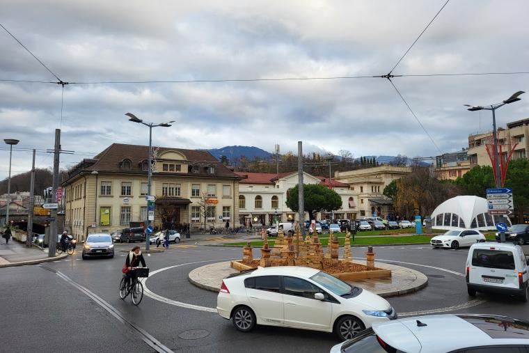 place de la Gare Vevey