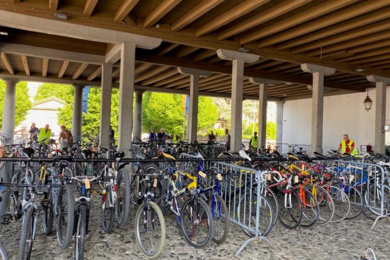 Vevey Bourse aux vélos