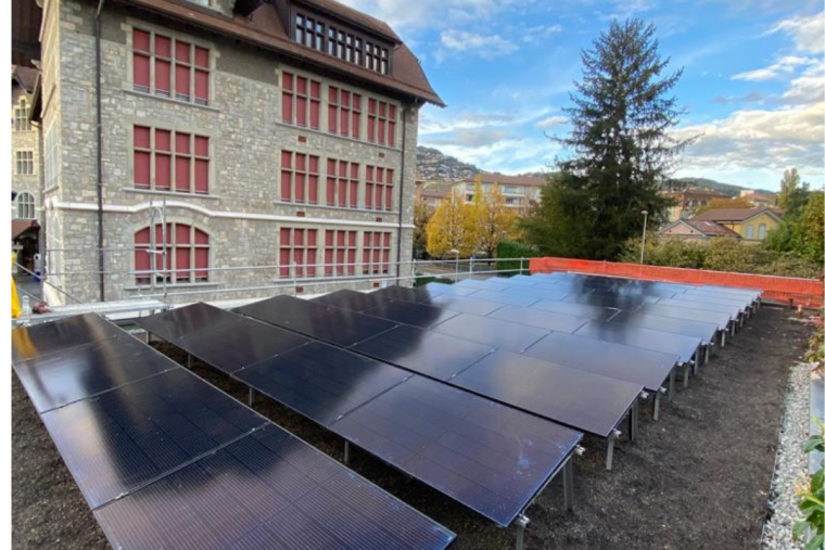 une nouvelle installation photovoltaïque 