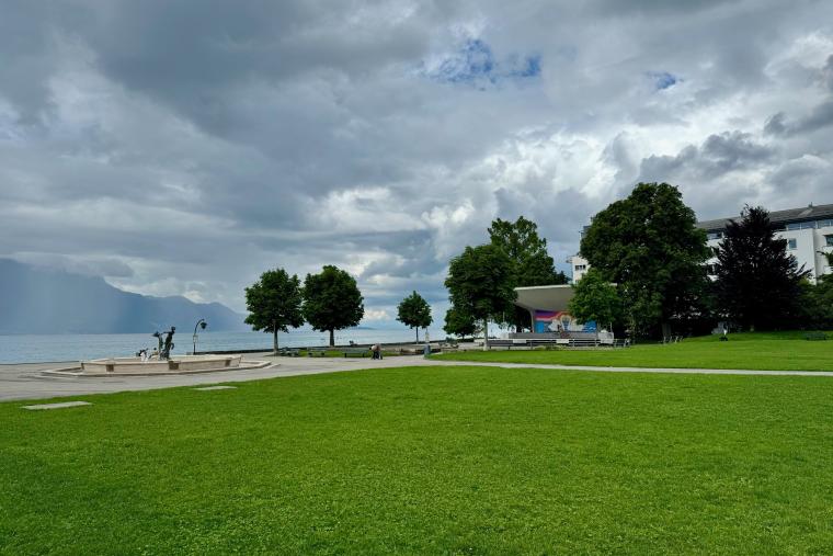 Vevey jardin du Rivage
