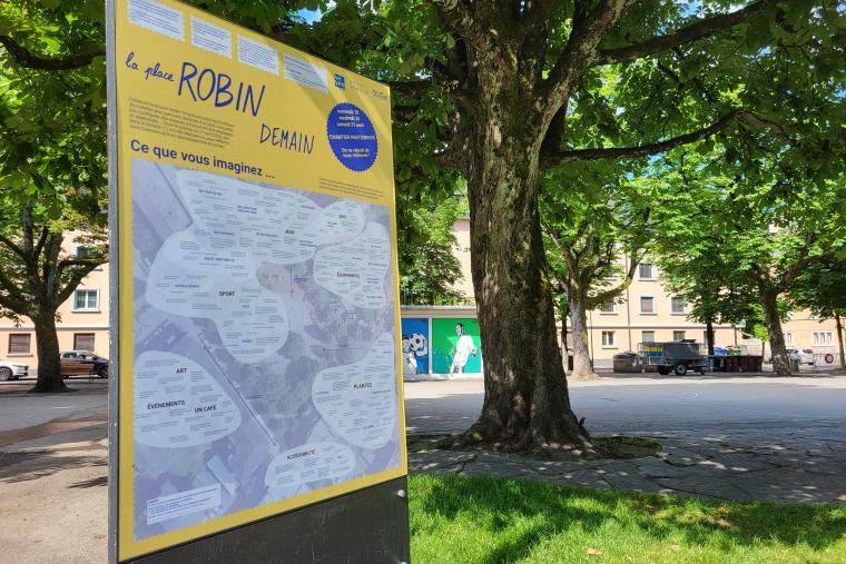 Vevey, place Robin