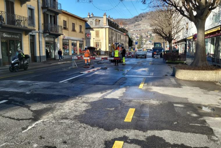 Conduite d’eau Général Guisan