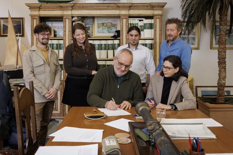 Signature acte vente Valsainte 3-5