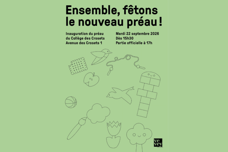 Inauguration Préau des Crosets