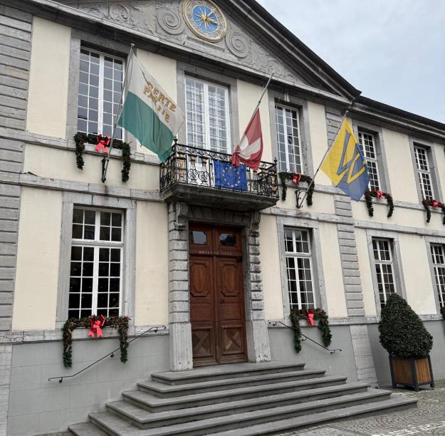 drapeau Hôtel de Ville Vevey