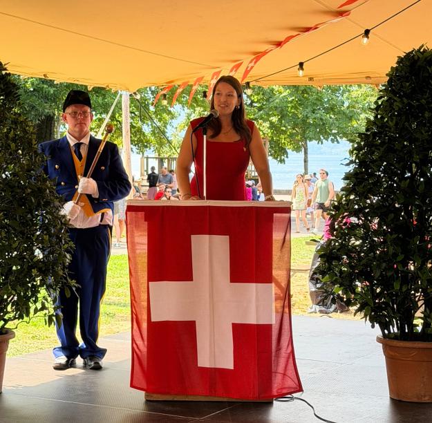 Laurie Willommet discours 1er août 2026